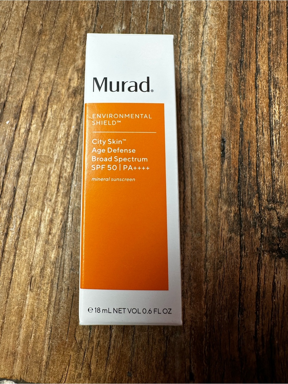 Murad Environmental Shield Mineral Sunscreen - White & Orange